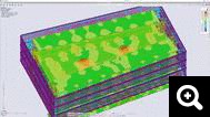 3D stresses in slab elements